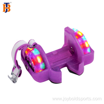 Two Wheels Heel Skate Flashing Roller Shoes